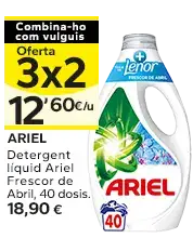 Oferta 3x2 en els productes senyalats