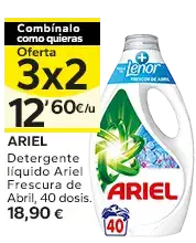 Oferta 3x2 en los productos señalizados