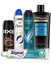 Productes Rexona, Dove i Altres