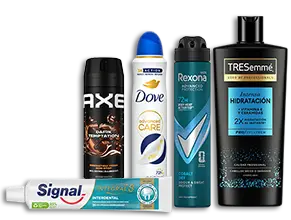 Productes Rexona, Dove i Altres