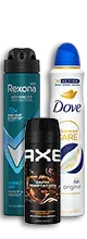Productes Rexona, Dove i Altres