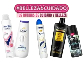 Productos Rexona, Dove, Axe y Signal