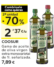 2ª unidad -70% en los productos señalizados