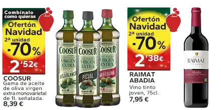 2ª unidad -70% en los productos señalizados