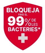 Bloqueja bacteris