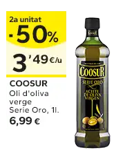 2a unitat -50% en els productes senyalats