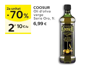 2a unitat -70% en els productes senyalats