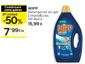 2ª unidad -50% en los productos señalizados