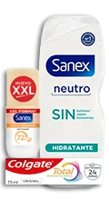 Productes Colgate i Sanex