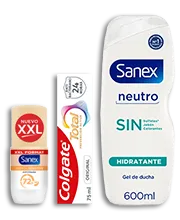 Productes Colgate i Sanex
