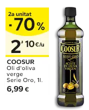 2a unitat -50% en els productes senyalats