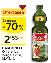 2a unitat -70% en els productes senyalats