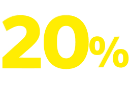20% de dte.