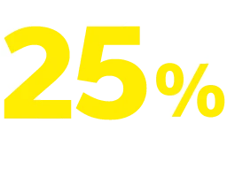 25% de dto.