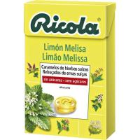 Caramelos de limón-melisa RICOLA, caja 50 g