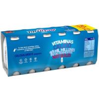 Iogurt per a beure sabor maduixa ACTIMEL, pack 12x100 ml