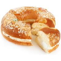 Roscón de nata 100% EROSKI, 400 g