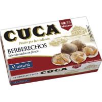 Berberecho 40/55 piezas CUCA, lata 63 g