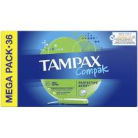 Tampó super TAMPAX Compak , caixa 36 u