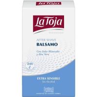 After Shave Balsam Sens. LA TOJA, frasco 100 ml