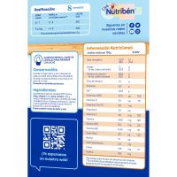 Papillas 8 cereales NUTRIBEN, caja 600 g