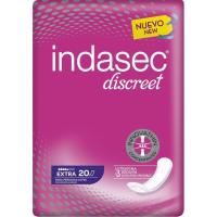 Compresa d`incontinència extra INDASEC Discreet, paquet 20 u