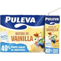 Batut de vainilla PULEVA, pack 6x200 ml