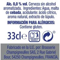 Cervesa sense alcohol AURUM, llauna 33 cl