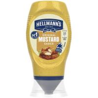 Salsa mostaza HELLMANN'S, bocabajo 250 ml