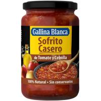 Sofrito de tomate y cebolla GALLINA BLANCA, frasco 350 g