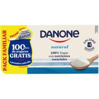 Yogur sabor de fresa-coco-frutas del bosque DANONE, pack 8x120 g