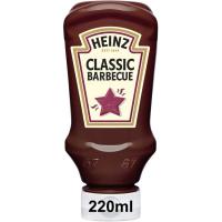 Salsa barbacoa HEINZ, bocabajo 220 ml