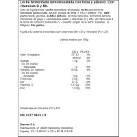 Yogur para beber de fresa-plátano ACTIMEL, pack 6x100 ml