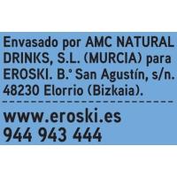 Beguda de pinya EROSKI, pack 6x200 ml