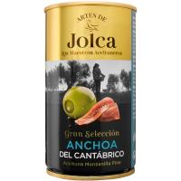Olives farcides d`anxova del Cantàbric JOLCA, llauna 150 g