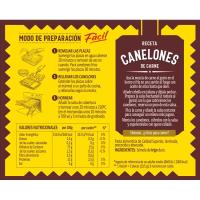 Canelons instant EL PAVO, 18 plaques, caixa 125 g