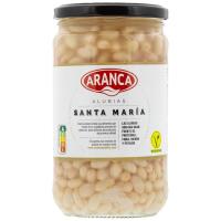 Alubias de Santa Maria cocidas ARANCA, frasco 580 g