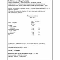 Salsitxes Frankfurt SCHARA, 5 u., sobre 250 g