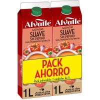 Gaspatxo suau ALVALLE, pack 2x1 litre