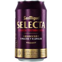 Cervesa SAN MIGUEL Selecta, llauna 33 cl