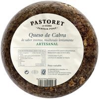 Queso de cabra curado artesano PASTORET, al corte, compra mínima 250 g