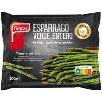 Espárrago verde entero FINDUS, bolsa 200 g