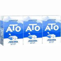 Leche entera ATO, botellín, pack 3x200ml