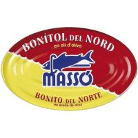 Bonito en aceite MASSO, lata 225 g