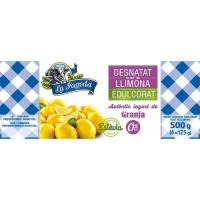 Yogur desnatado sabor limón LA FAGEDA, pack 4x125 g