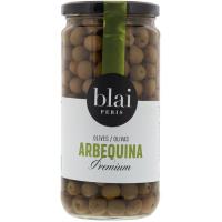 Aceitunas arbequina BLAI, frasco 400 g