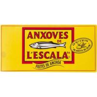 Filet d`anxova L` ESCALA, llauna 30 g