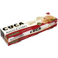 Tonyina clara en oli verge CUCA, pack 3x65 g