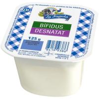 Bífidus desnatat natural LA FAGEDA, pack 4x125 g