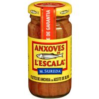 Filet d`anxova L`Escala, pot 55 g